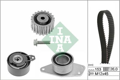 Комплект ремня ГРМ Schaeffler INA 530 0357 10