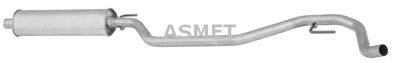 Предглушитель выхлопных газов ASMET 05.157