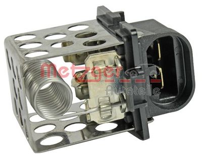 Ieejas pretestība, elektromotors (radiatora ventilators) METZGER 0917132