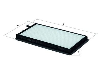 Фильтр, воздух во внутренном пространстве KNECHT LA 80