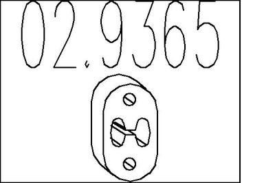 Буфер, глушитель MTS 02.9365