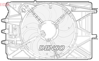 Ventilators, Motora dzesēšanas sistēma DENSO DER09070