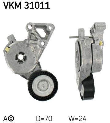 Siksnas spriegotājs, Ķīļsiksna SKF VKM 31011