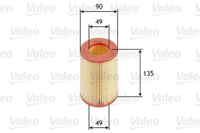 Gaisa filtrs VALEO 585660
