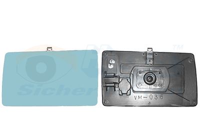 Spoguļstikls, Ārējais atpakaļskata spogulis VAN WEZEL 3024835