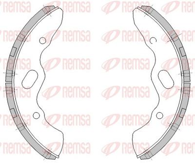 Bremžu loki REMSA 4465.00