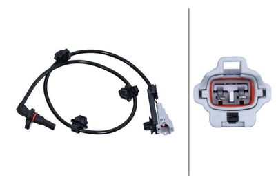 Датчик, частота вращения колеса HELLA 6PU 230 048-941