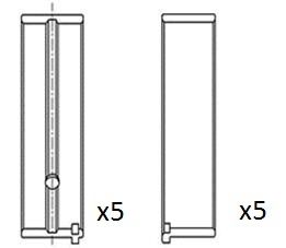 Подшипник коленвала FAI AutoParts BM1000-STD