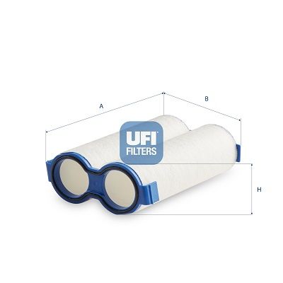 Воздушный фильтр UFI 27.TUB.01
