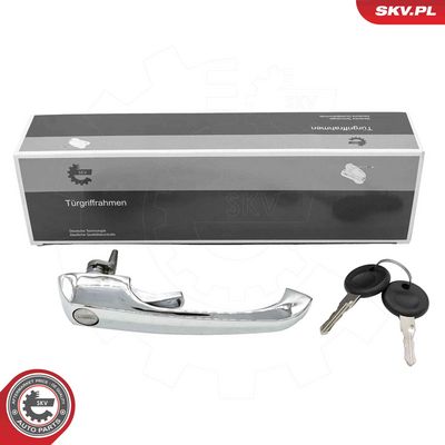 klamka drzwi przód z obu stron,czarny,VW Transporter T2,211 837 205N ESEN SKV 97SKV171