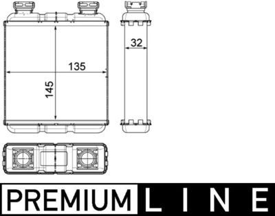 Siltummainis, Salona apsilde MAHLE AH188000P