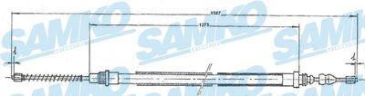Тросик, cтояночный тормоз SAMKO C0724B