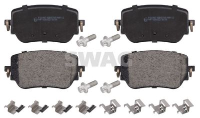 Bremžu uzliku kompl., Disku bremzes SWAG 33 10 7499