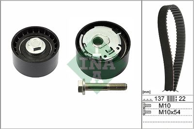 Комплект ремня ГРМ Schaeffler INA 530 0536 10