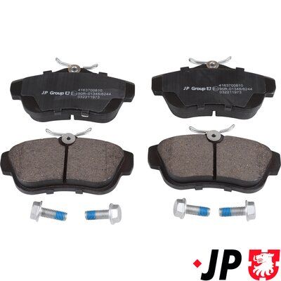 Bremžu uzliku kompl., Disku bremzes JP GROUP 4163700810