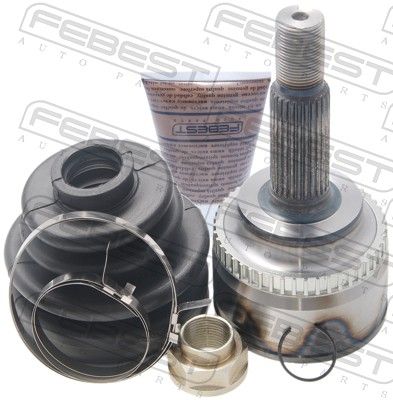 Šarnīru komplekts, Piedziņas vārpsta FEBEST 0110-ZZE120A48
