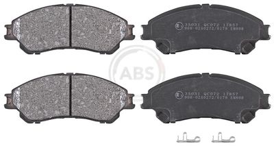 Комплект тормозных колодок, дисковый тормоз A.B.S. 35031