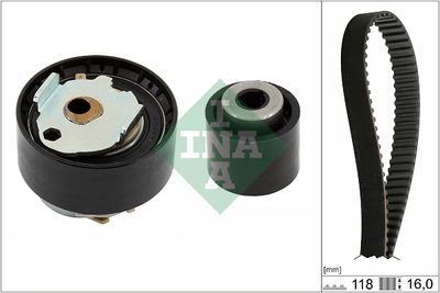Комплект ремня ГРМ Schaeffler INA 530 0728 10