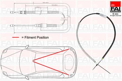 Trose, Stāvbremžu sistēma FAI AutoParts FBC0115