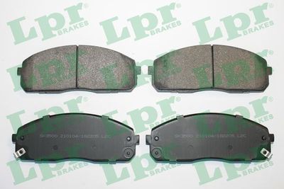 Bremžu uzliku kompl., Disku bremzes LPR 05P2205