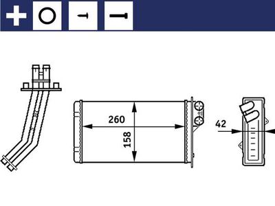 Siltummainis, Salona apsilde MAHLE AH 156 000S
