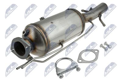 Nosēdumu-/Daļiņu filtrs, Izplūdes gāzu sistēma NTY DPF-FR-005