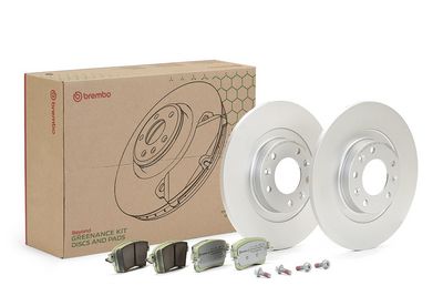 Bremžu komplekts, Disku bremzes BREMBO KT 10 050