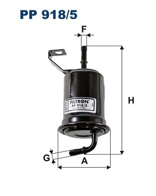 Degvielas filtrs FILTRON PP 918/5