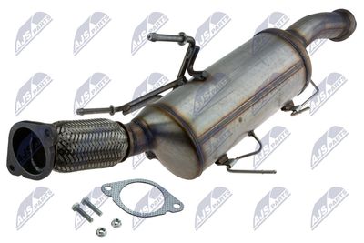 Nosēdumu-/Daļiņu filtrs, Izplūdes gāzu sistēma NTY DPF-RE-003