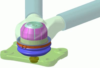 ремонтный комплект, рычаг подвески LEMFÖRDER 22654 01
