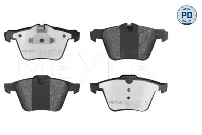 Bremžu uzliku kompl., Disku bremzes MEYLE 025 240 7920/PD