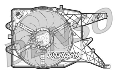 Ventilators, Motora dzesēšanas sistēma DENSO DER20010