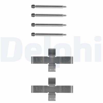 Piederumu komplekts, Disku bremžu uzlikas DELPHI LX0047