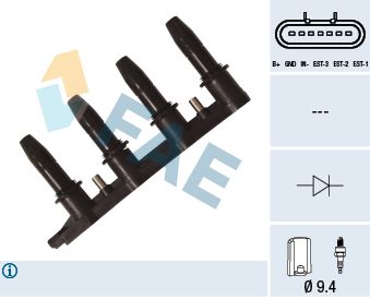 Aizdedzes spole FAE 80321