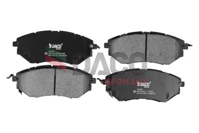 Bremžu uzliku kompl., Disku bremzes DACO 323635