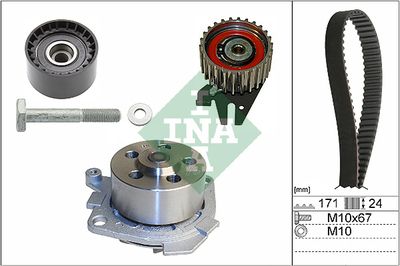 Водяной насос + комплект зубчатого ремня Schaeffler INA 530 0606 30