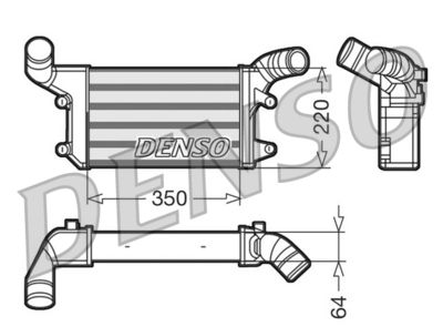 Starpdzesētājs DENSO DIT45002