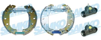 Комплект тормозных колодок SAMKO KEG213