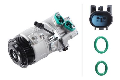Компрессор, кондиционер HELLA 8FK 366 201-111
