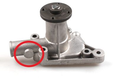 Ūdens sūknis, dzinēja dzesēšana HEPU P1022