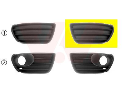 Ventilatora reste, Bampers VAN WEZEL 1622591
