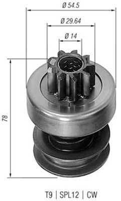 Zobrats, Starteris MAGNETI MARELLI 940113020049