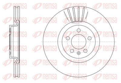 Bremžu diski REMSA 62552.10