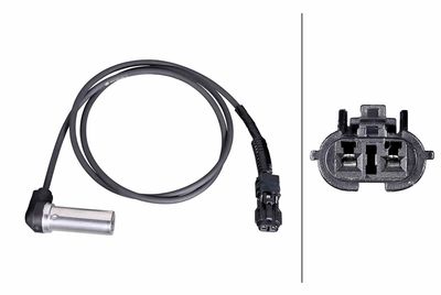 Датчик, частота вращения колеса HELLA 6PU 230 052-131