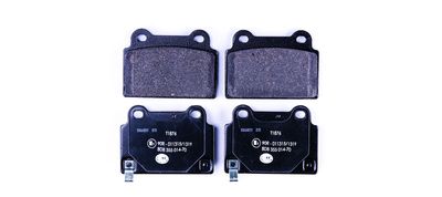 Bremžu uzliku kompl., Disku bremzes HELLA 8DB 355 014-701