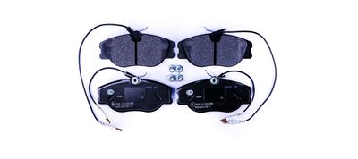 Комплект тормозных колодок, дисковый тормоз HELLA 8DB 355 018-171