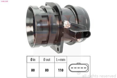 Расходомер воздуха EPS 1.991.330