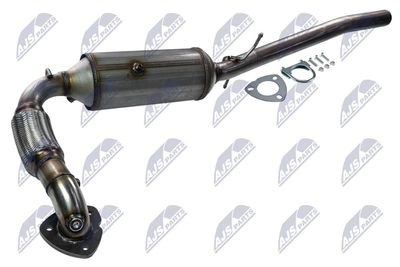 Nosēdumu-/Daļiņu filtrs, Izplūdes gāzu sistēma NTY DPF-FR-008