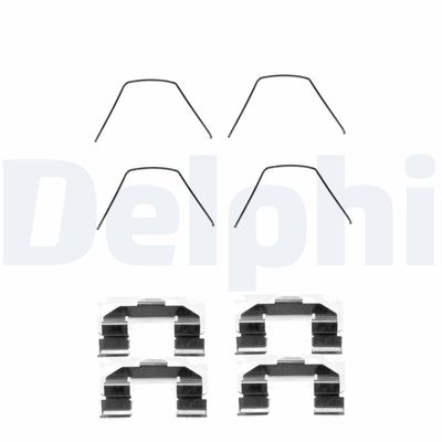 Piederumu komplekts, Disku bremžu uzlikas DELPHI LX0421
