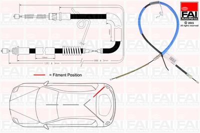 Trose, Stāvbremžu sistēma FAI AutoParts FBC0055